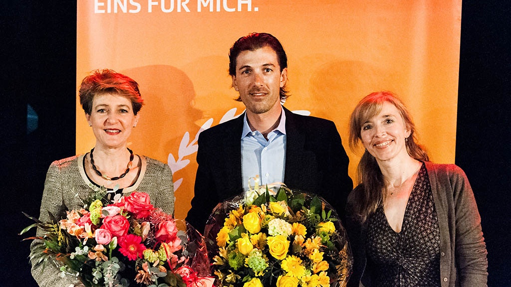 Simonetta Sommaruga, Fabian Cancellara et Anita Richner