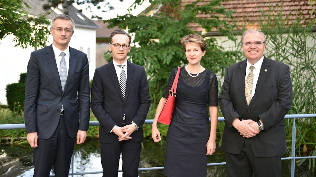Félix Braz, Heiko Maas, Simonetta Sommaruga, Wolfgang Brandstetter (Foto: BMJV)