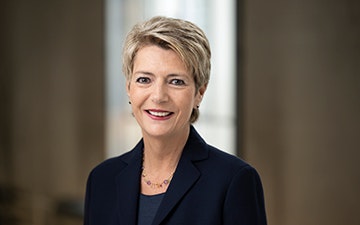 Bundesrätin Karin Keller-Sutter