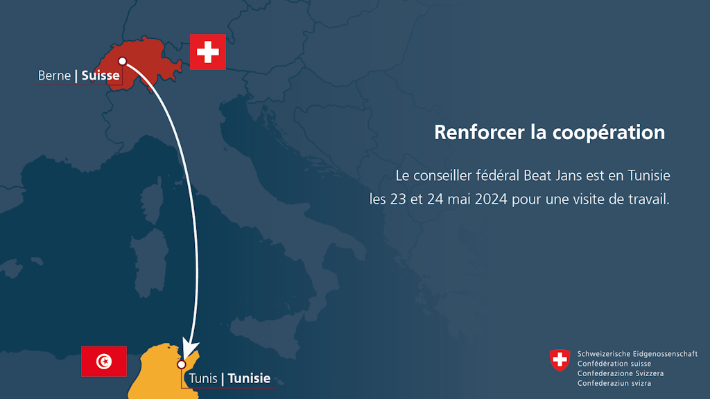 Berne ¦ Suisse, Tunis ¦ Tunisie. Renforcer la coopération.