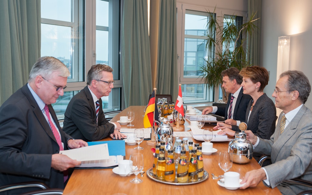 La consigliera federale Sommaruga in visita di lavoro a Berlino