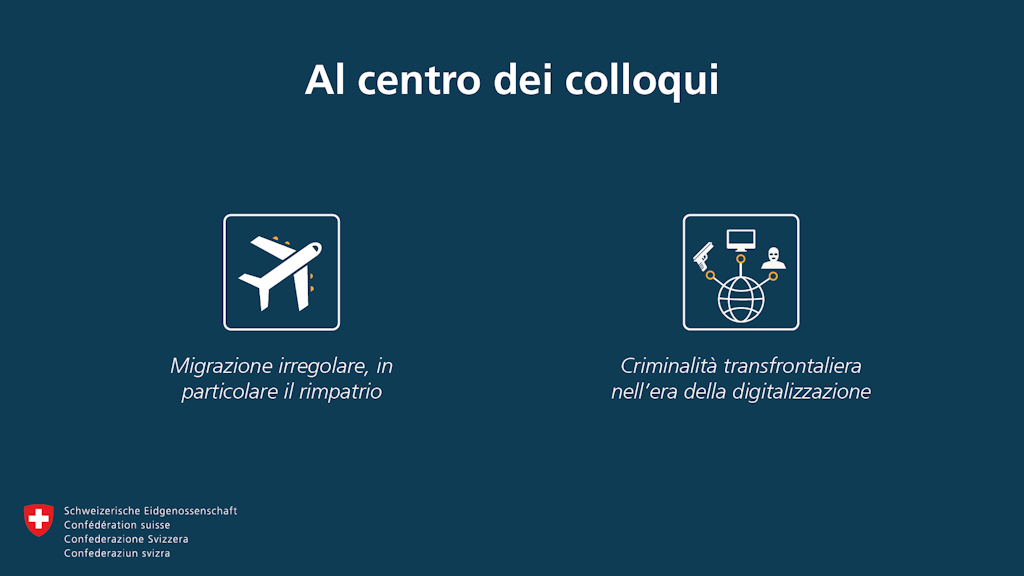 Temi: migrazione irregolare e criminalità transfrontaliera